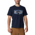 Camiseta de Montanha Columbia Sun Trek™ Graphic Blue Homem
