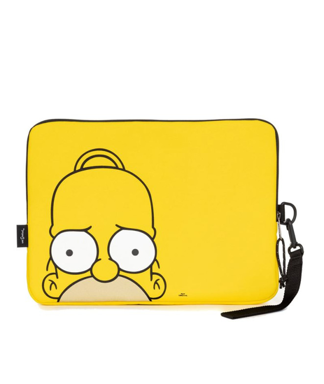 Capa para portátil Eastpak M Os Simpsons Homer Amarelo