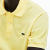 Polo Lacoste Amarelo com nervuras Homem