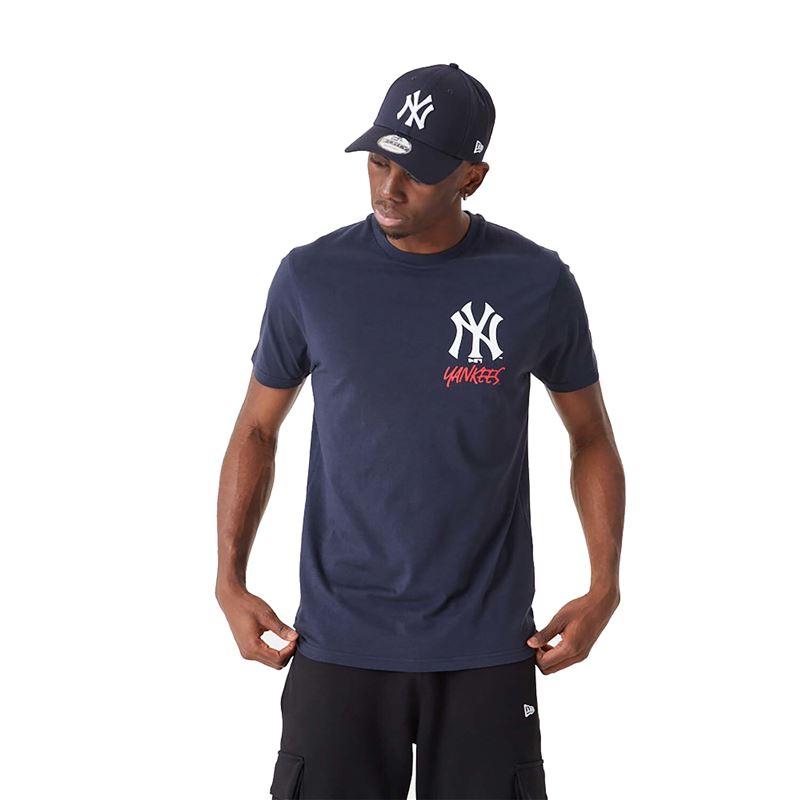 New Era Camiseta Yankees Team Logo Blanco para Hombre