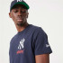 Camiseta New Era Graphic New York Yankees Azul Hombre