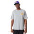 Camiseta New Era Campeonato LA Lakers Cinza Homem