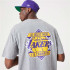 Camiseta New Era Campeonato LA Lakers Cinza Homem