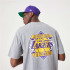 Camiseta New Era Campeonato LA Lakers Cinza Homem