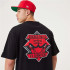 T-shirt New Era Championnat Chicago Bulls Noir Homme