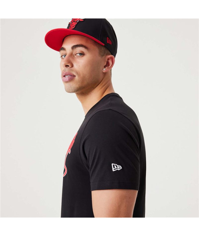 Camiseta New Era NBA Infill Graphic Chicago...