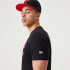 T-shirt New Era NBA Infill Graphic Chicago Bulls Noir Homme