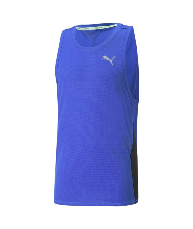 T-shirt puma Run Favorite Singlet Blue Homme