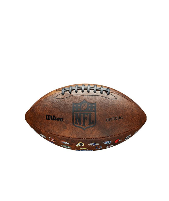 Balón de Fútbol Americano Wilson NFL Infantil Throwback Marrón
