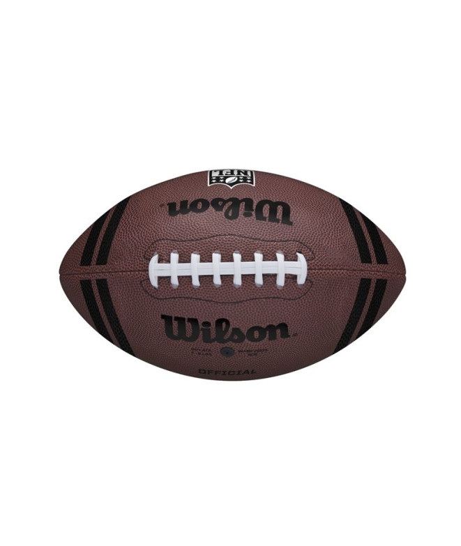 Bola de Futebol Americano Wilson NFL Spotlight FB OFF Brown