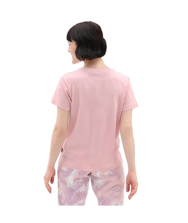 T-shirt Vans Drop V Femmes Rose