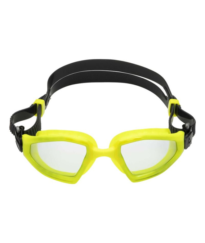 AquaSphere Kayenne Pro Clear Lens Yellow Swim Goggles