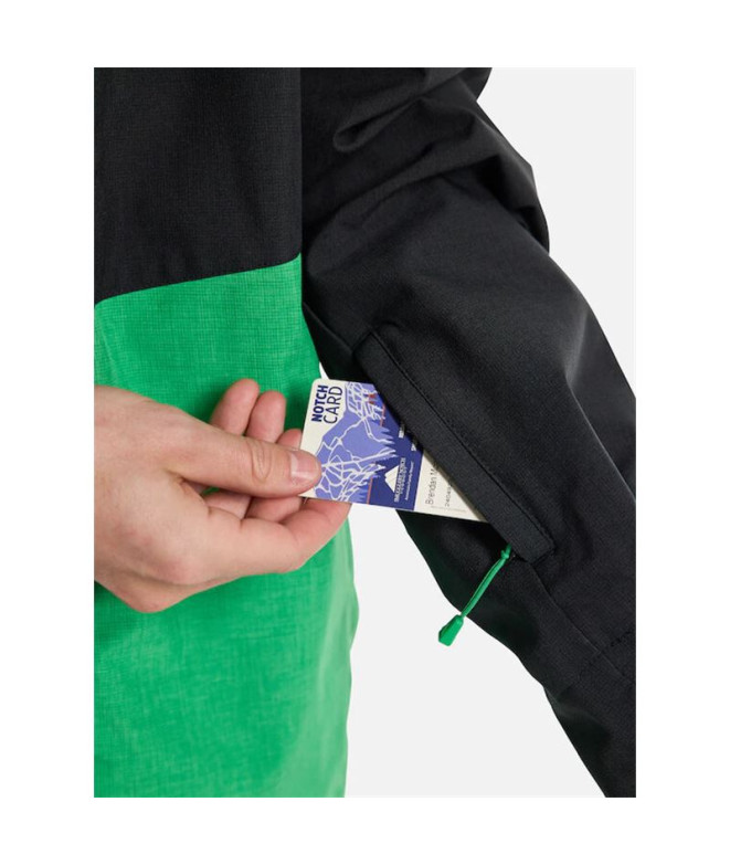 Chaqueta de Esquí Burton Lodgepole Hombre Green