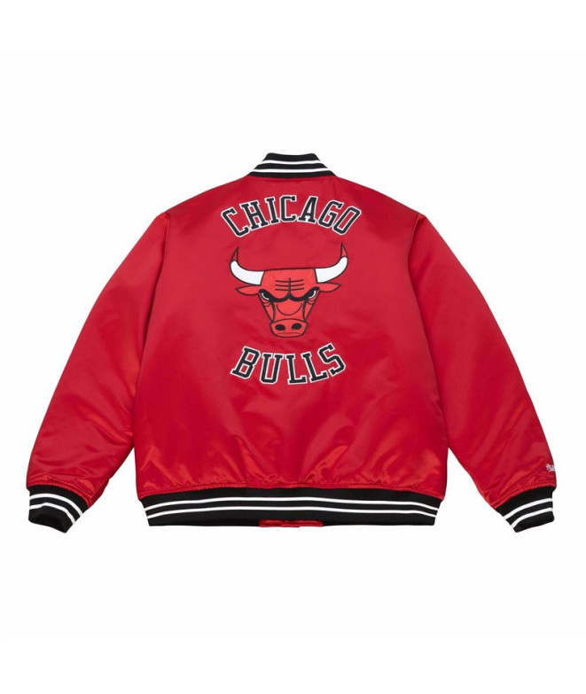 Veste Mitchell & Ness Chicago Bulls Rouge Homme