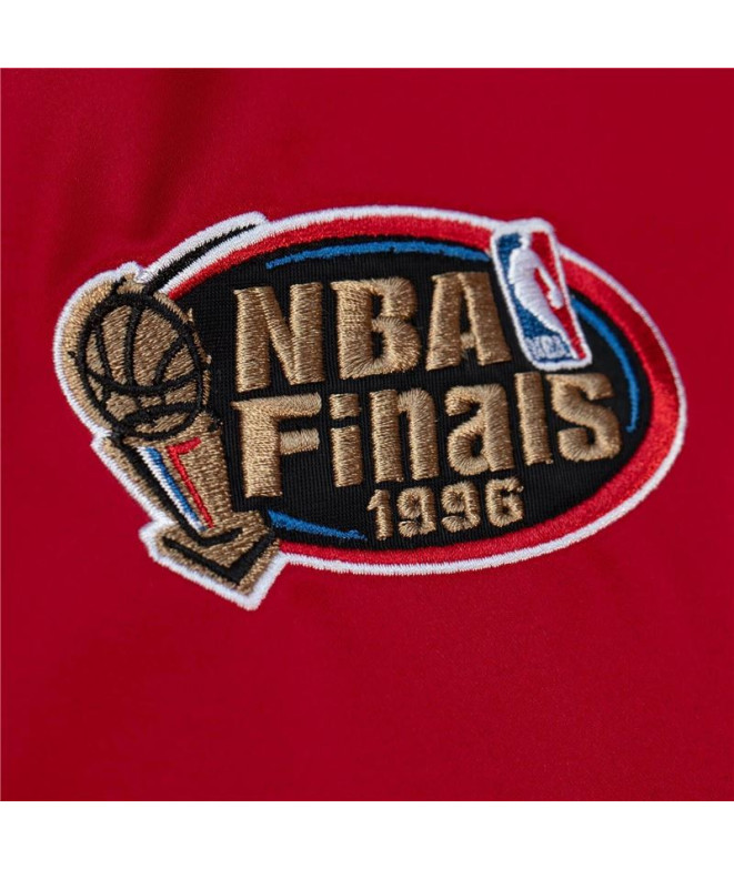 Veste Mitchell & Ness Chicago Bulls Rouge Homme