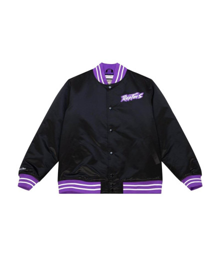 Casaco Mitchell & Ness Toronto Raptors Preto