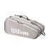 Sac de tennis 12 Raquettes Wilson Tour Gris
