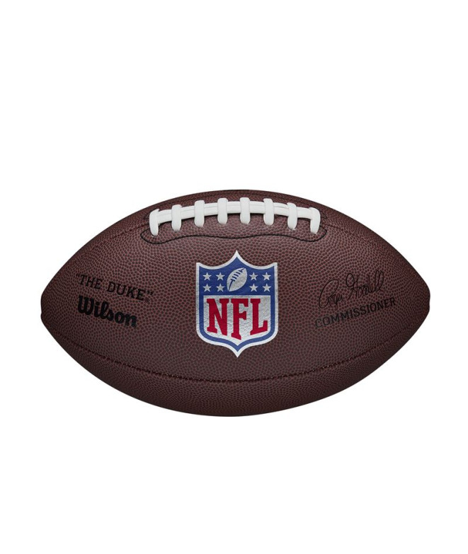 Balle de Football Americano Wilson NFL Duke Replica FB Marron