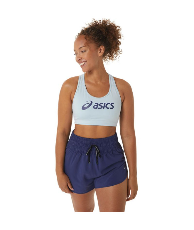 ASICS Core Logo Sports Bra Femme Bleu