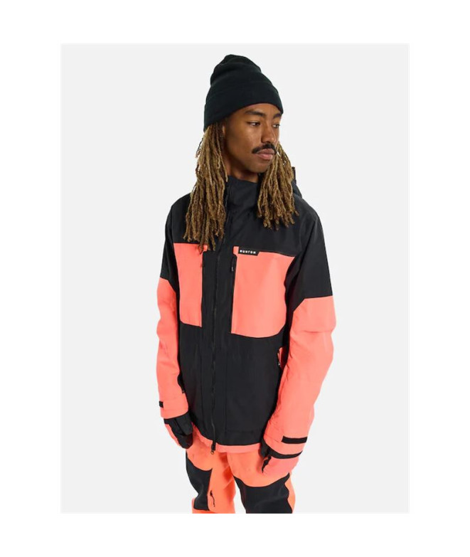 Casaco Esqui Homem de Burton Frostner Orange