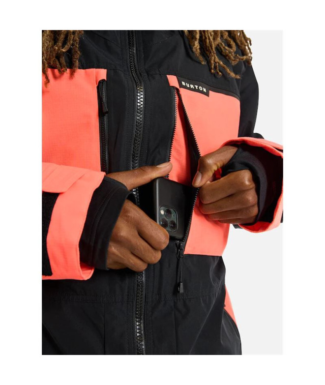 Veste Ski Homme de Burton Frostner Orange