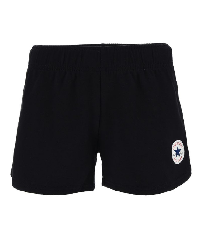 Calças Converse Short Chuck Patch Girl Preto