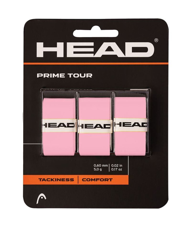 Ténis Overgrips Head Prime Tour 3Pack Pink