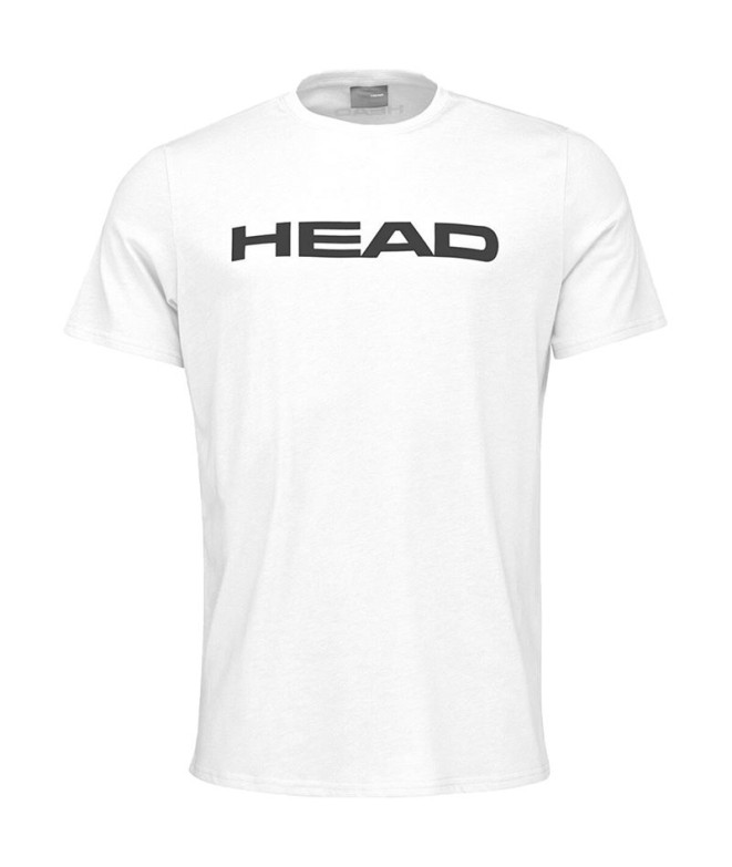 Camiseta de Tenis Head Club Basic Hombre Blanco