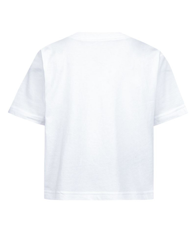 T-shirt Converse Chuck Patch Boxy Girl Branco