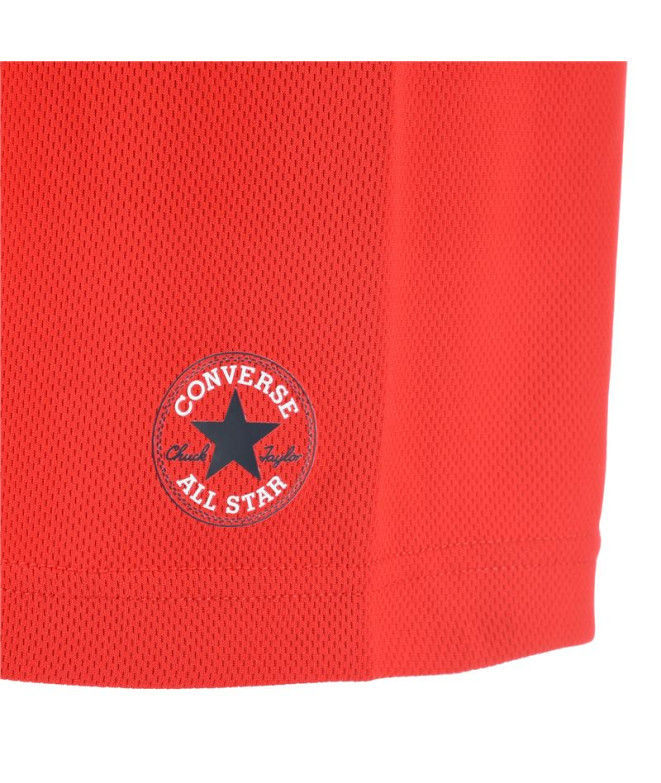 Set Converse SS T-Shirt et pantalon rouge