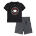 Conjunto Converse SS Camiseta y Pantalón Gris