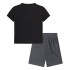 Conjunto Converse SS Camiseta y Pantalón Gris