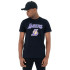 Camiseta New Era Los Angeles Lakers Blk Hombre