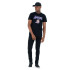 Camiseta New Era Los Angeles Lakers Blk Hombre