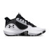 Zapatillas de baloncesto Under Armour Lockdown 6 Niño Blanco
