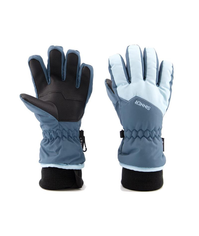 Moufles de Ski Sinner Phoenix Enfant Bleu