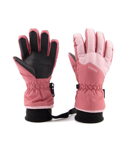 Luvas de Esqui Sinner Phoenix Infantil Rosa
