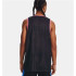Camisola de basquetebol masculina Under Amour Baseline Reversible Jsy Blk