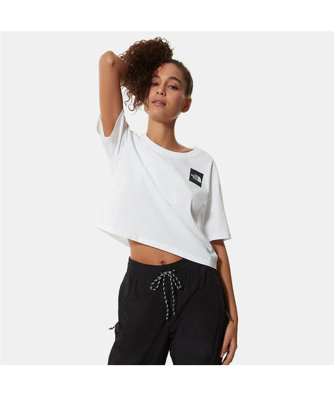 T-shirt The North Face Cropped Fine Women Preto