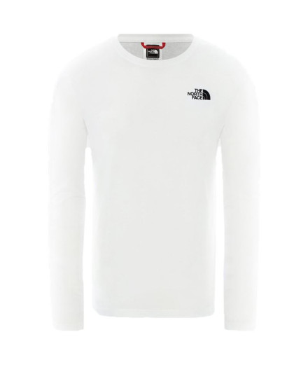 T-shirt The North Face Red Box Man White