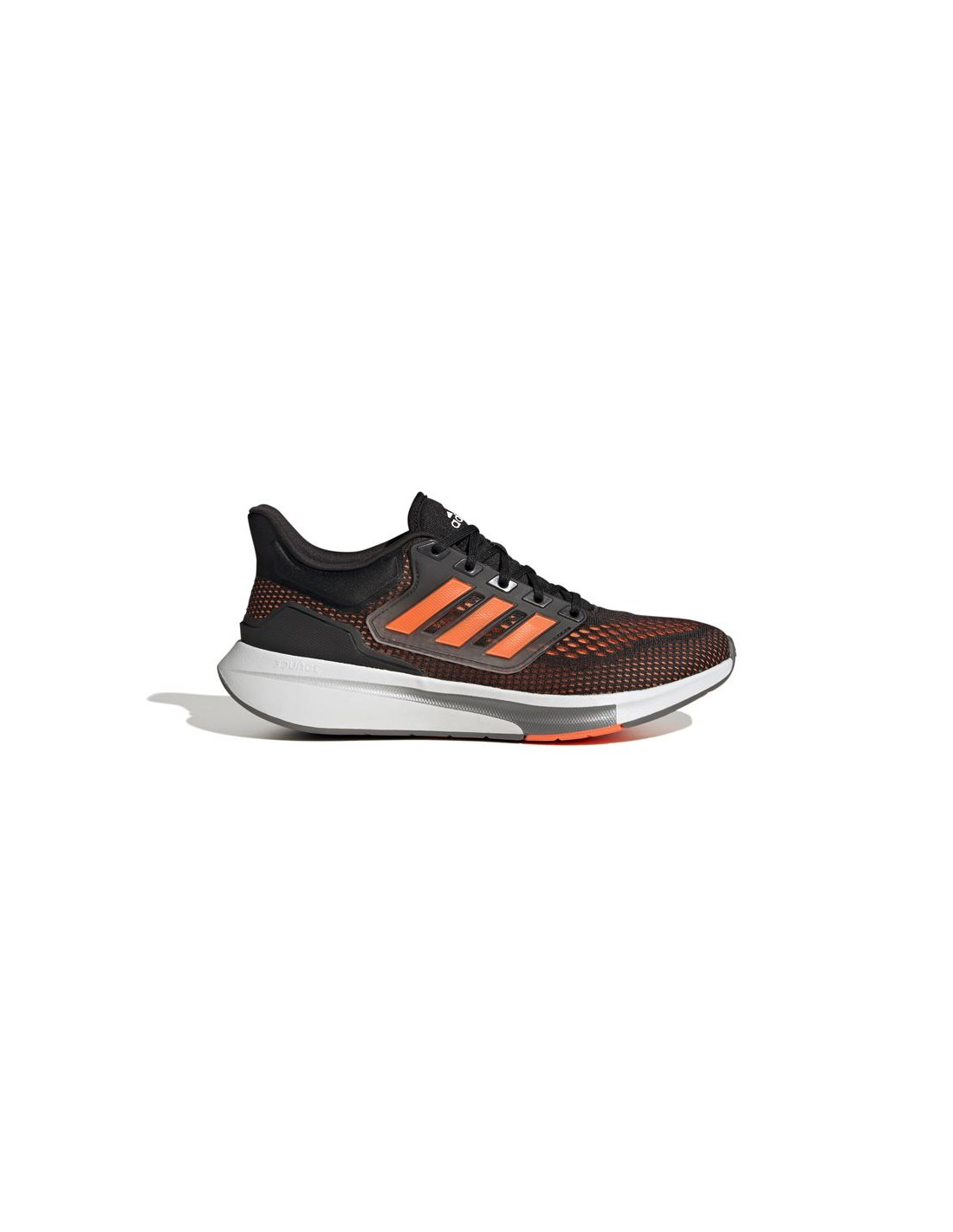 Adidas – Zapatillas para Hombre Negras – EQ21 Run 42 Negro