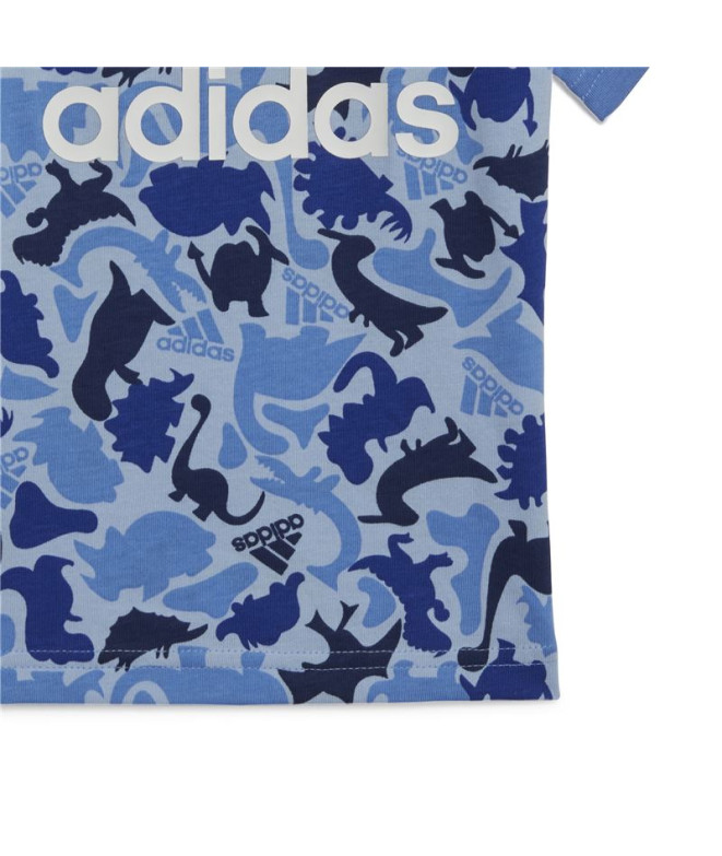 Conjunto adidas Conjunto infantil Dino Camo...