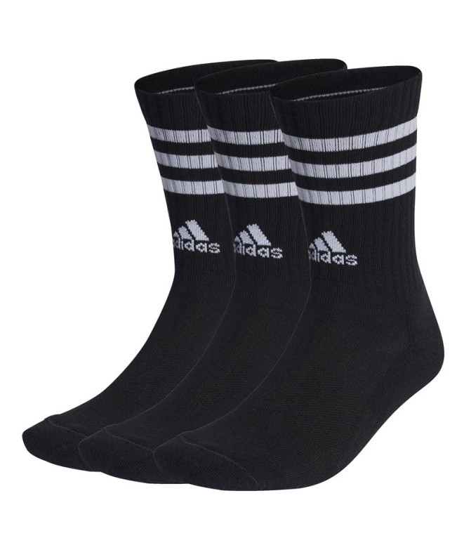 Chaussettes Short adidas 3S Cushioned 3P Black