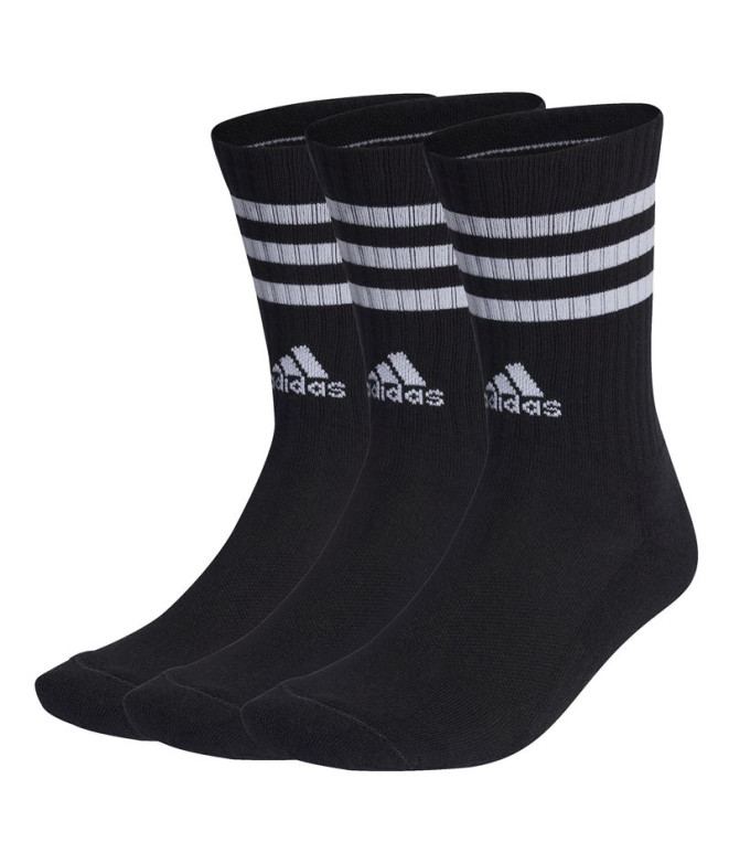 Meias Calções adidas 3S Cushioned 3P Preto