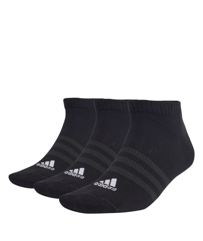 Meias Piqui adidas Thin and Light 3P Preto