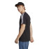 Camiseta adidas Essentials Single 3 Bandas Hombre Negro