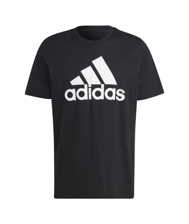 T-shirt adidas Homme Essentials Single Big Logo Noir