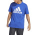 Camiseta adidas Essentials Single Big Logo Homem Azul