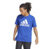 Camiseta adidas Essentials Single Big Logo Homem Azul