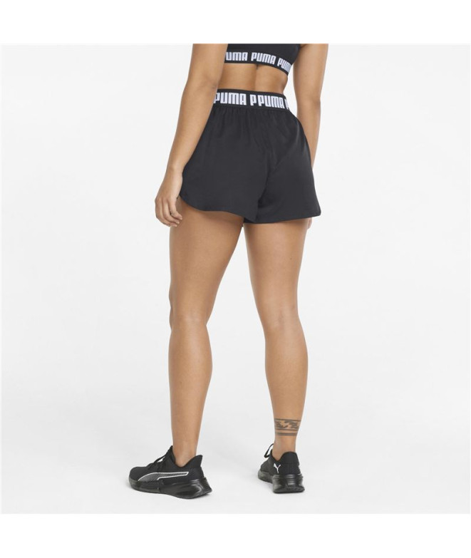 Calça Puma Train Strong Woven 3" Short Preto...